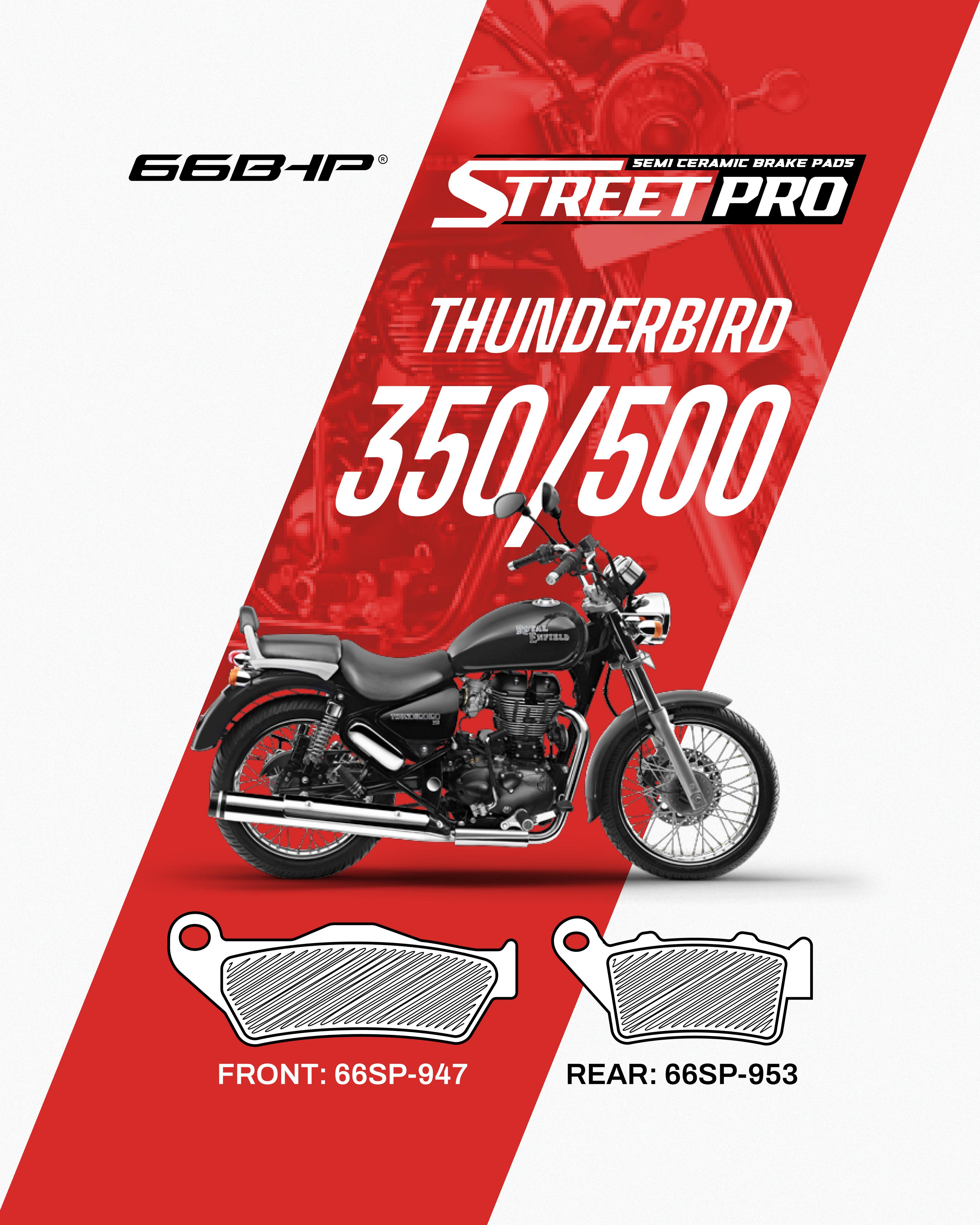 Royal Enfield Thunderbird 350 / 500 Street Pro Semi Ceramic Brake Pads