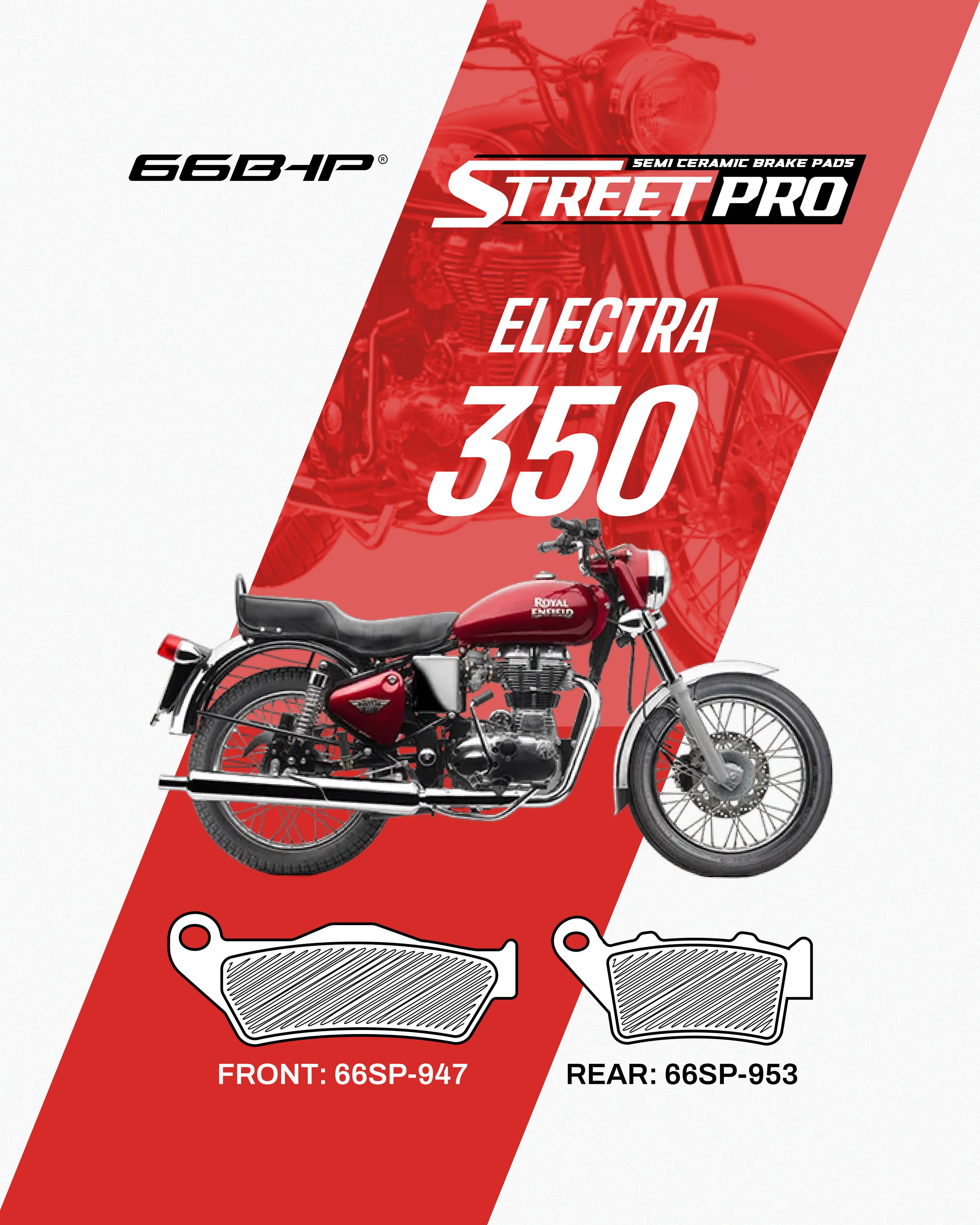 Royal Enfield Electra 350 Street Pro Semi Ceramic Brake Pads