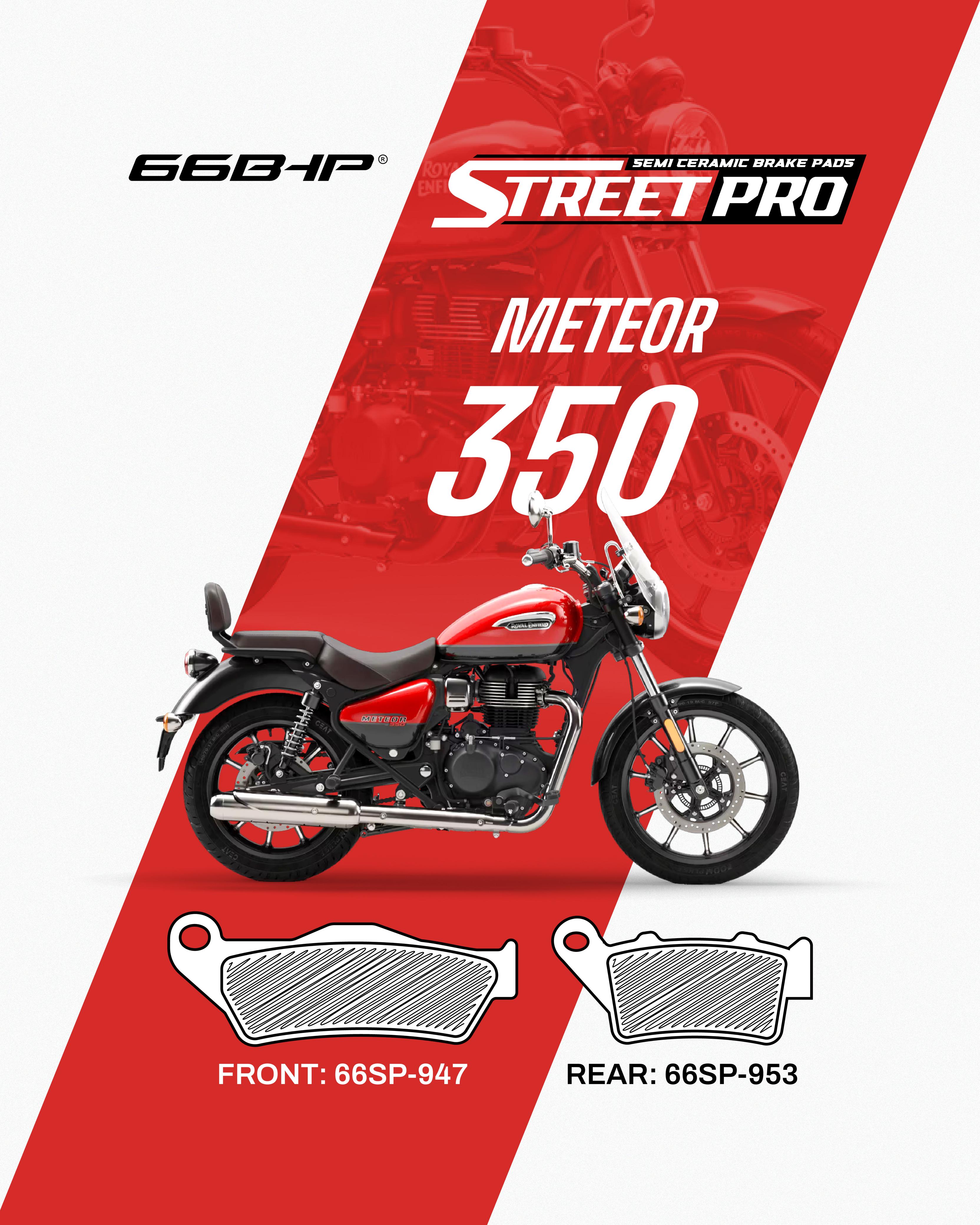 Royal Enfield Meteor 350 / Reborn Street Pro Semi Ceramic Brake Pads