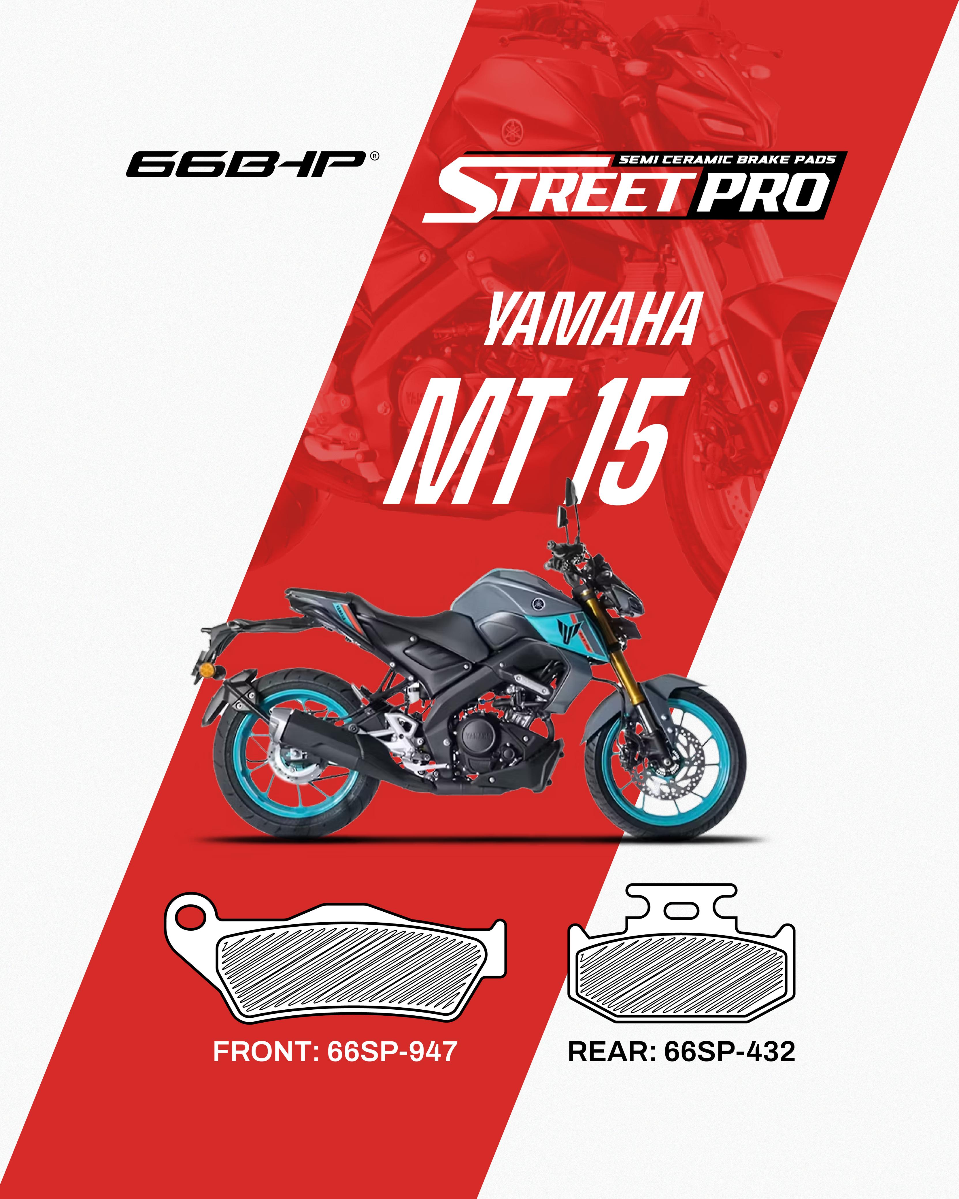 Yamaha MT15 Street Pro Semi Ceramic Brake Pads