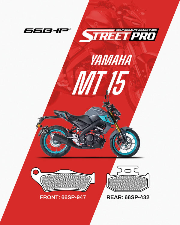 Yamaha MT15 Street Pro Semi Ceramic Brake Pads
