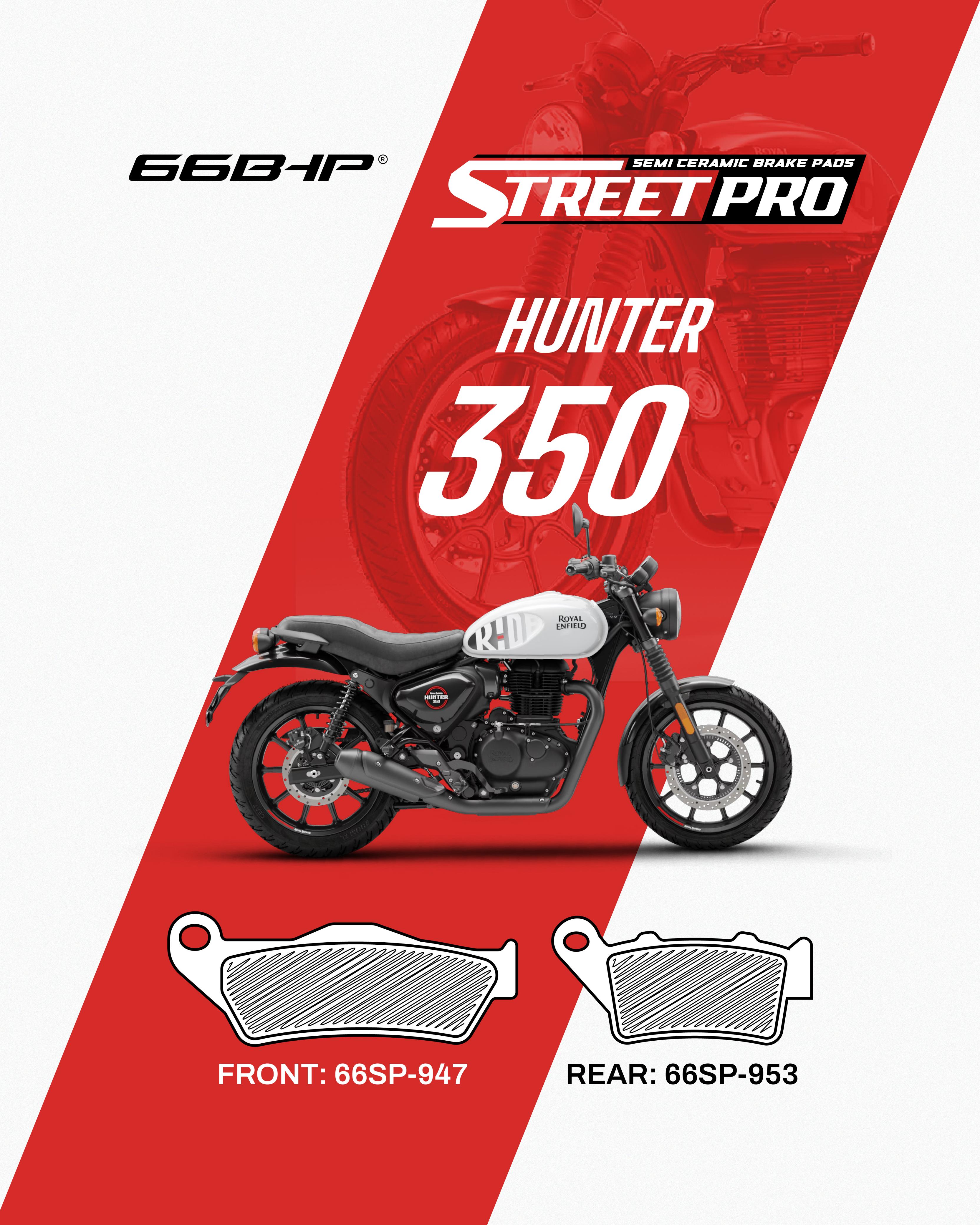 Royal Enfield Hunter 350 Street Pro Semi Ceramic Brake Pads