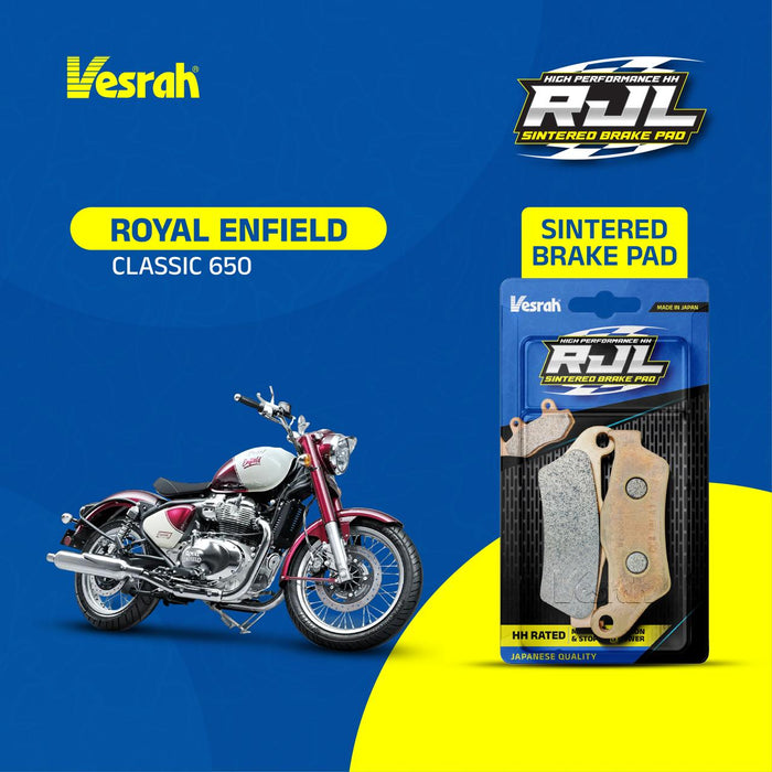Royal Enfield Classic 650  Vesrah RJL Sintered Brake Pad