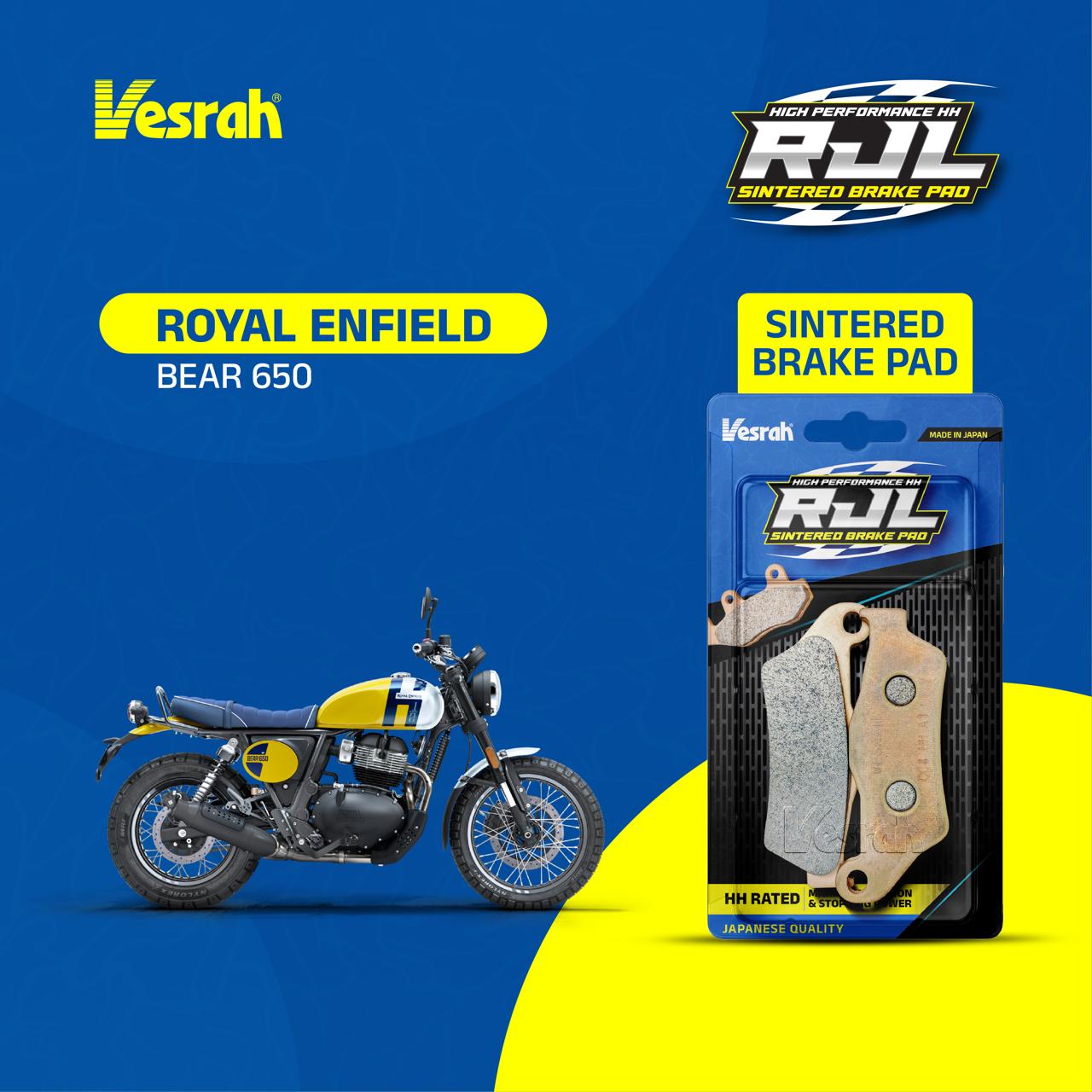 Royal Enfield Bear 650  Vesrah RJL Sintered Brake Pad