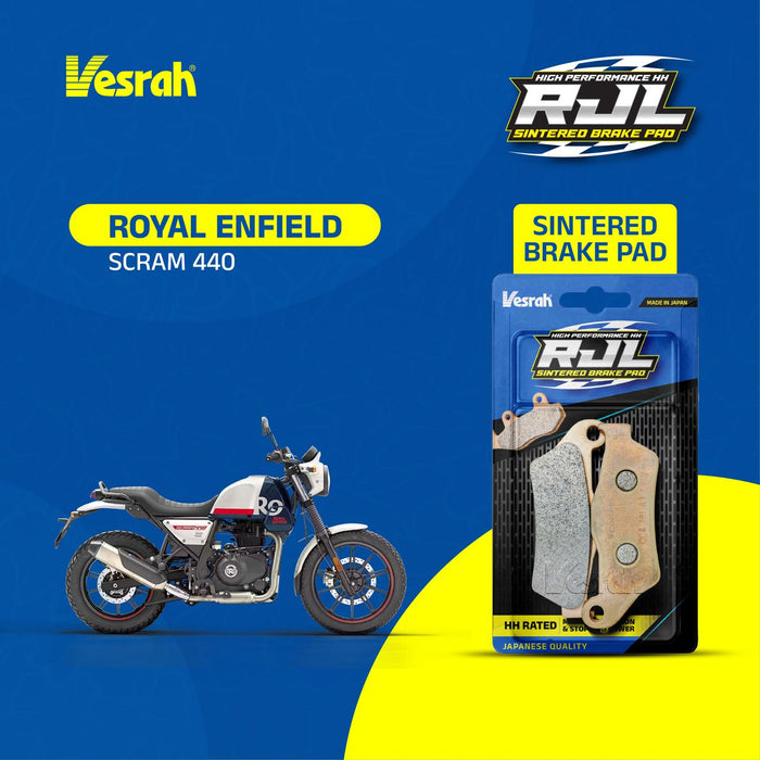 Royal Enfield  Scram 440 Vesrah RJL Sintered Brake Pad