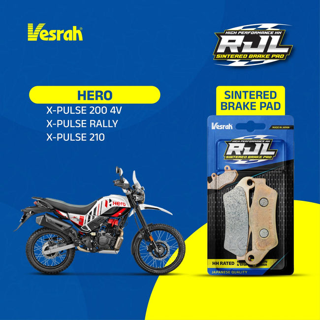 Hero X pulse 200 /210/ Rally  Vesrah RJL Sintered Brake Pad