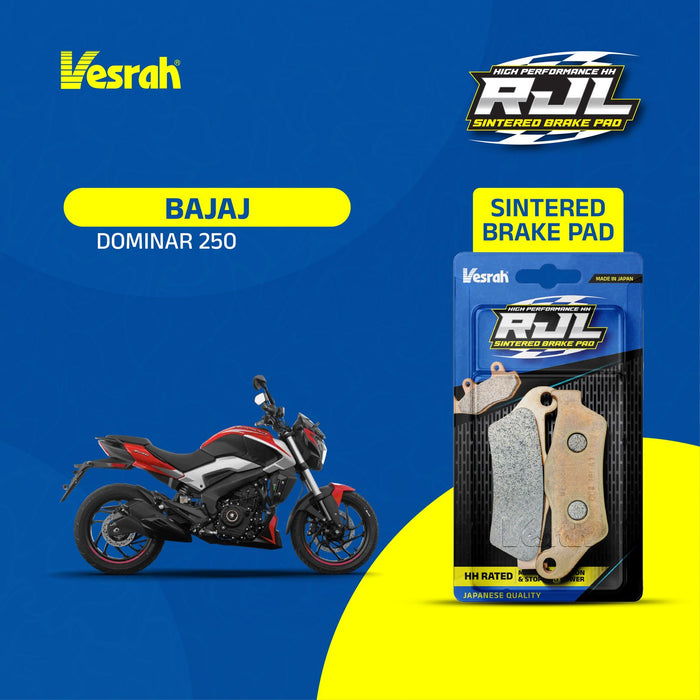 Bajaj Dominar 250 Vesrah RJL Sintered Brake Pad