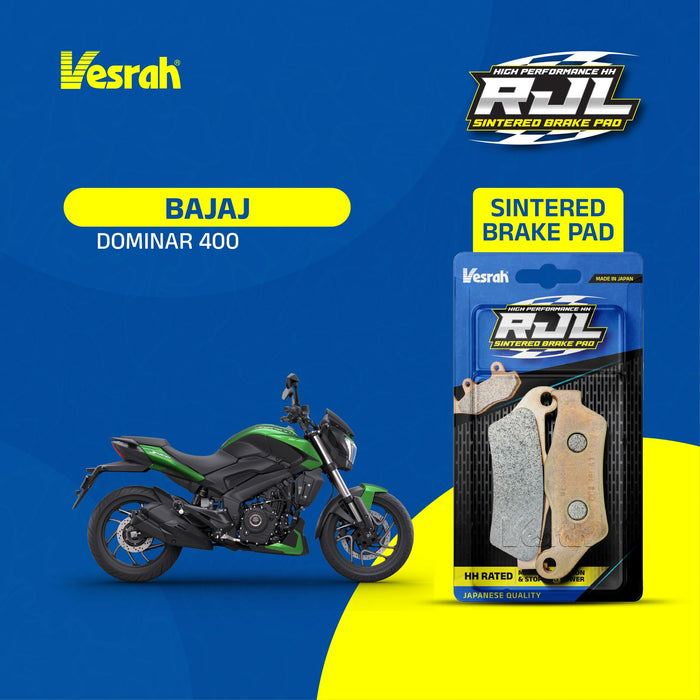 Bajaj Dominar 400  Vesrah RJL Sintered Brake Pad