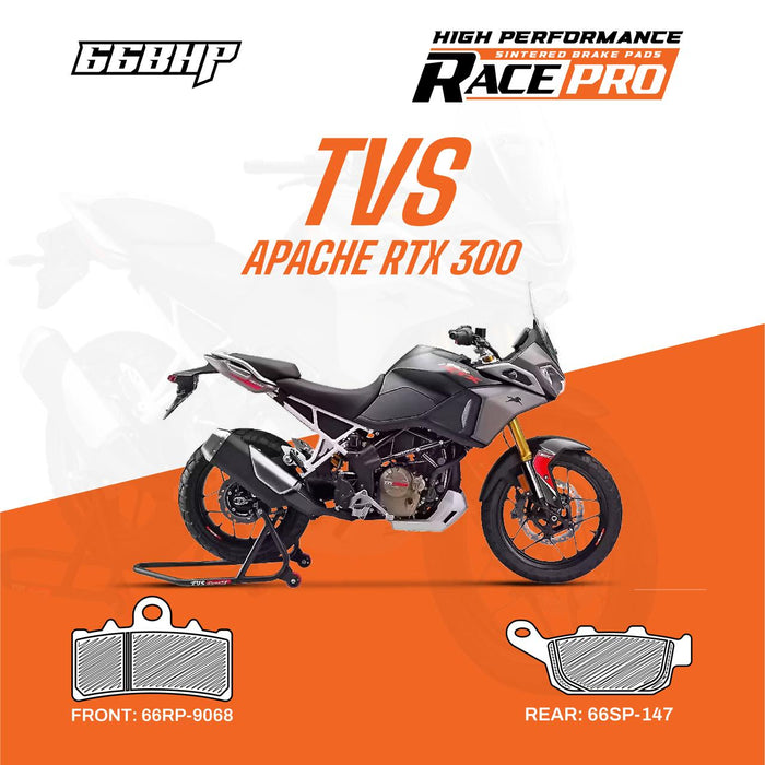 TVS Apache RTX 300 Race pro sintered Brake pads