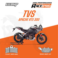 TVS Apache RTX 300 Race pro sintered Brake pads