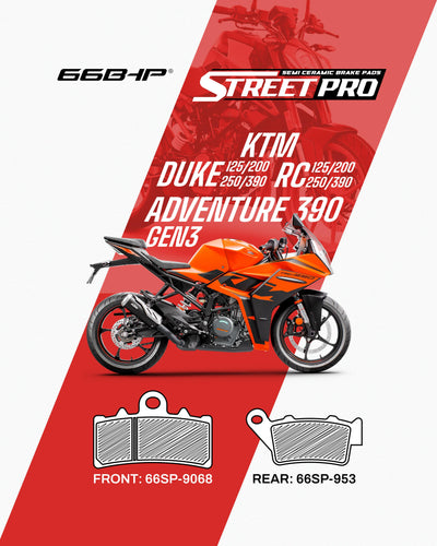 KTM Duke / RC 250 Street Pro Semi Ceramic Brake Pads