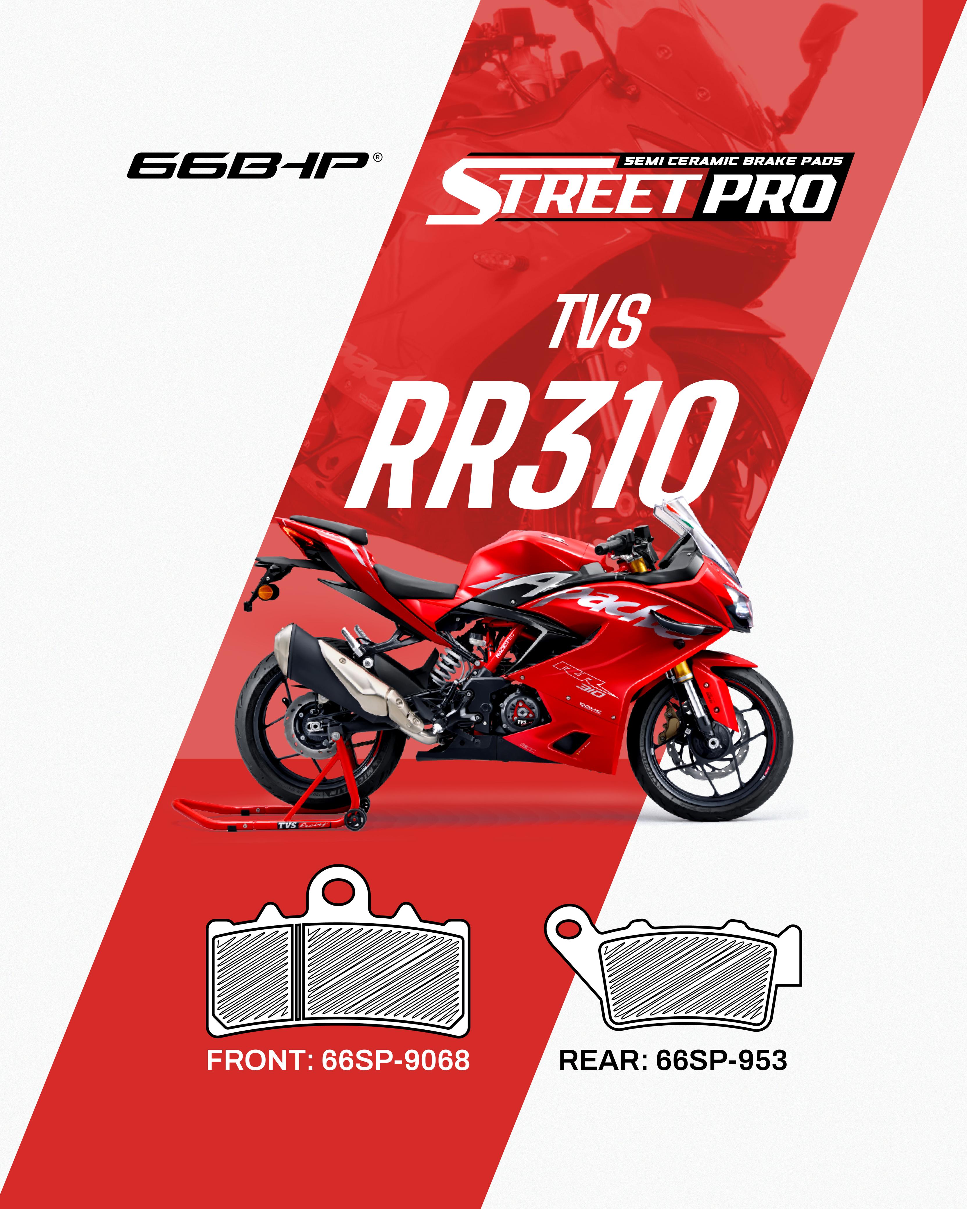TVS RR 310 Street Pro Semi Ceramic Brake Pads
