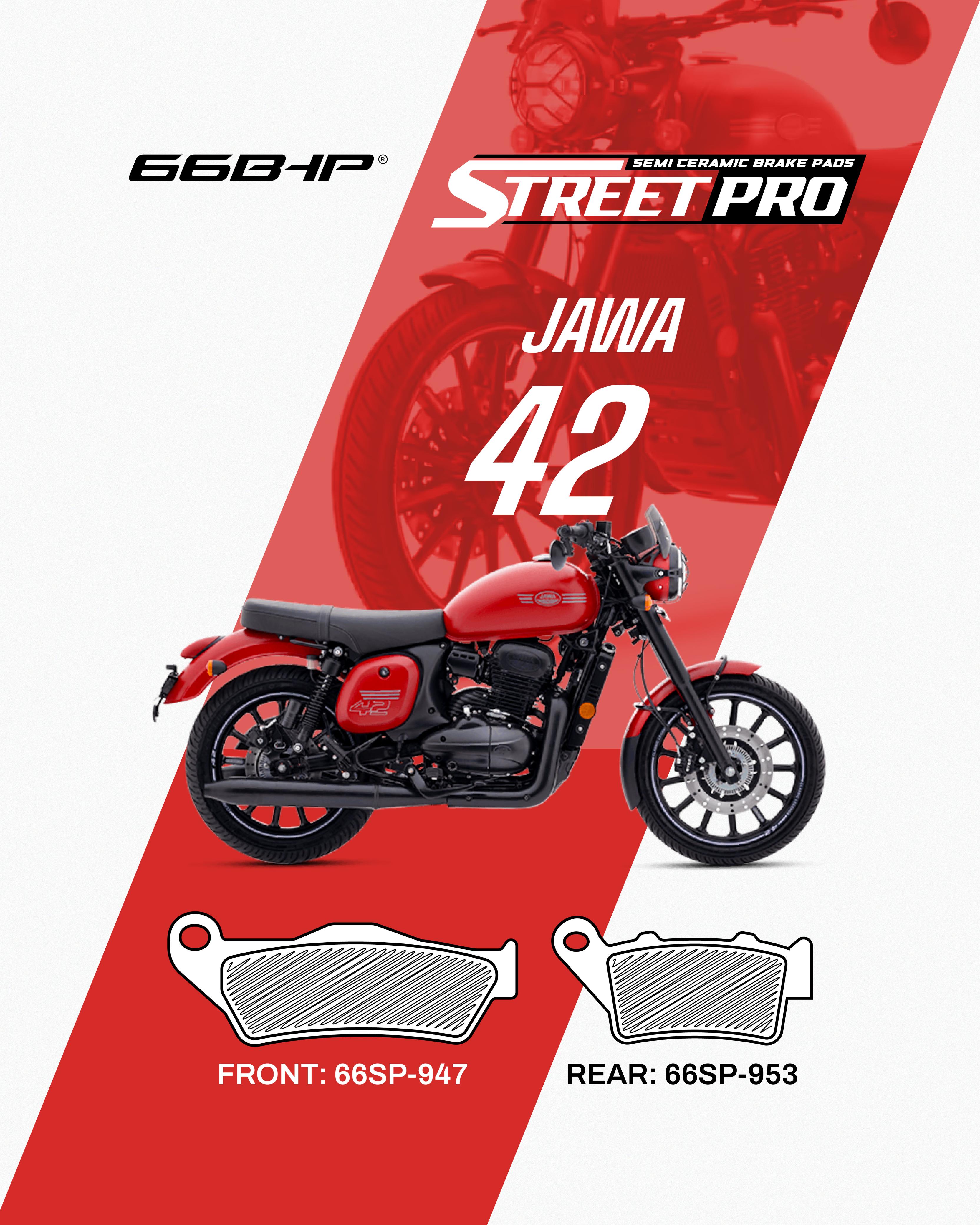 JAWA 42 Street Pro Semi Ceramic Brake Pads