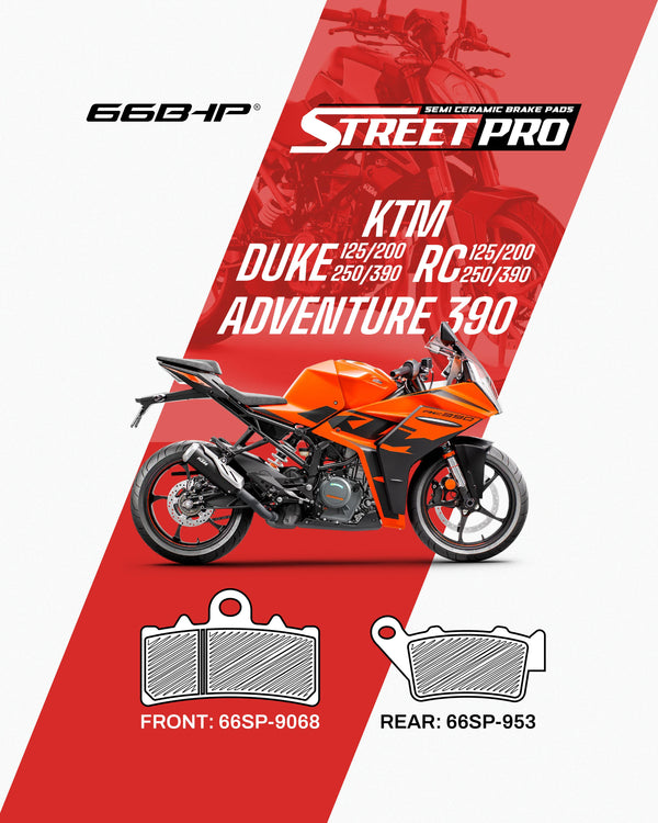 KTM Duke / RC 390 Street Pro Semi Ceramic Brake Pads