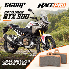 TVS Apache RTX 300 66 BHP Race pro sintered Brake pads