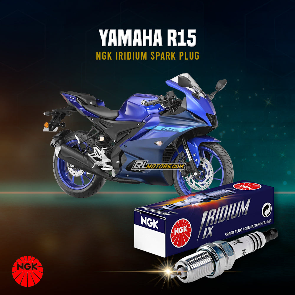 YAMAHA R15 NGK iridium spark plug