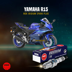 YAMAHA R15 NGK iridium spark plug