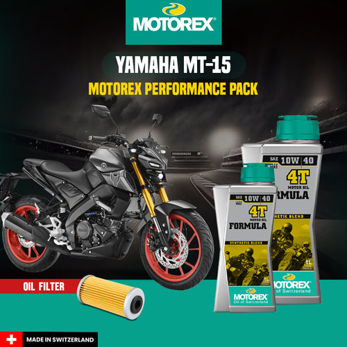 Yamaha MT-15 Motorex Performance Pack