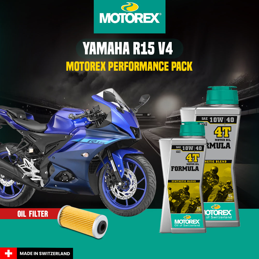 Yamaha R15 V4 Motorex Performance Pack