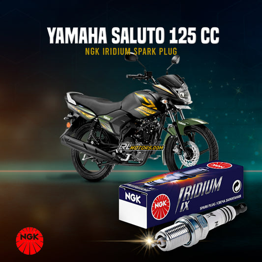 Yamaha Saluto 125 cc NGK iridium spark plug