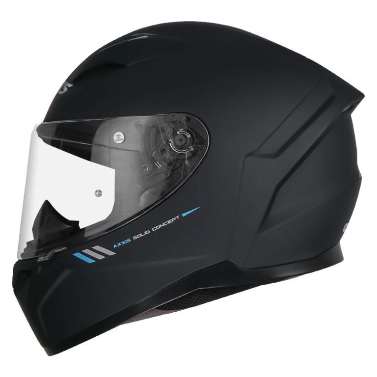 AXXIS Helmet - SEGMENT SOLID BLACK - LRL Motors