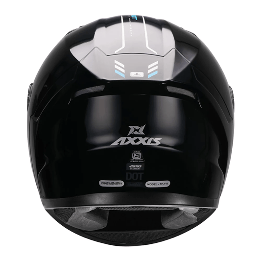 AXXIS Helmet - SEGMENT SOLID BLACK - LRL Motors