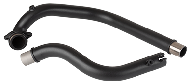 Royal Enfield Himalayan 450 / Guerrilla Silver Stallion Performance Big Bore Free Flow Bend Pipes