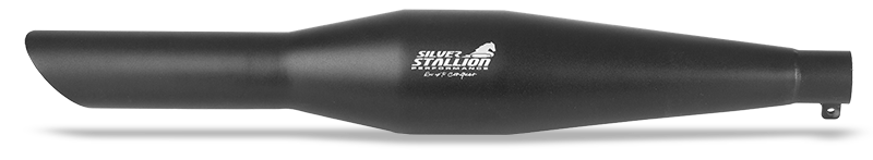 Royal Enfield 350 (J Series) Reborn / Classic / Meteor Silver Stallion Performance Exhaust (Sporty)