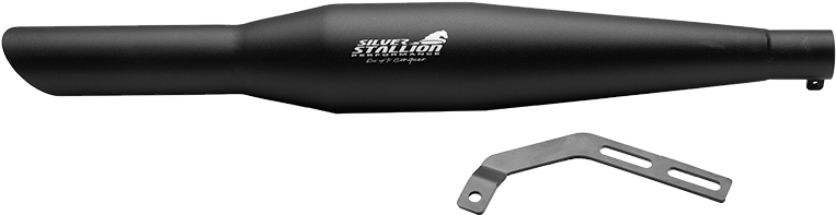 Royal Enfield Classic 350/500 / Thunderbird 350 / Bullet (UCE) Silver Stallion Performance Exhaust (STURDY+)