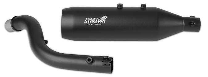 Royal Enfield Himalayan 450 / Guerilla Silver Stallion Performance Exhaust (Cross Country)