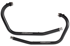 Royal Enfield Shotgun 650 Silver Stallion Performance Big Bore Free Flow Bend Pipes