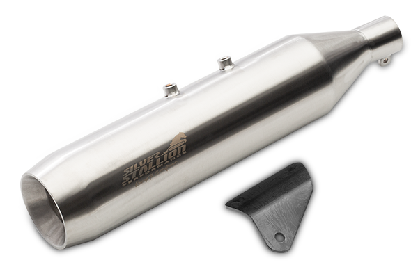 Royal Enfield Himalayan 411 / Scram411 / Scram 440 Silver Stallion Performance Exhaust (GLIDE)