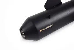 Powerage Slip-On Exhaust for Royal Enfield Hunter 350 – Black Finish