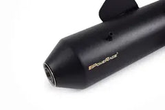 Powerage Slip-On Exhaust for Royal Enfield Hunter 350 – Black Finish