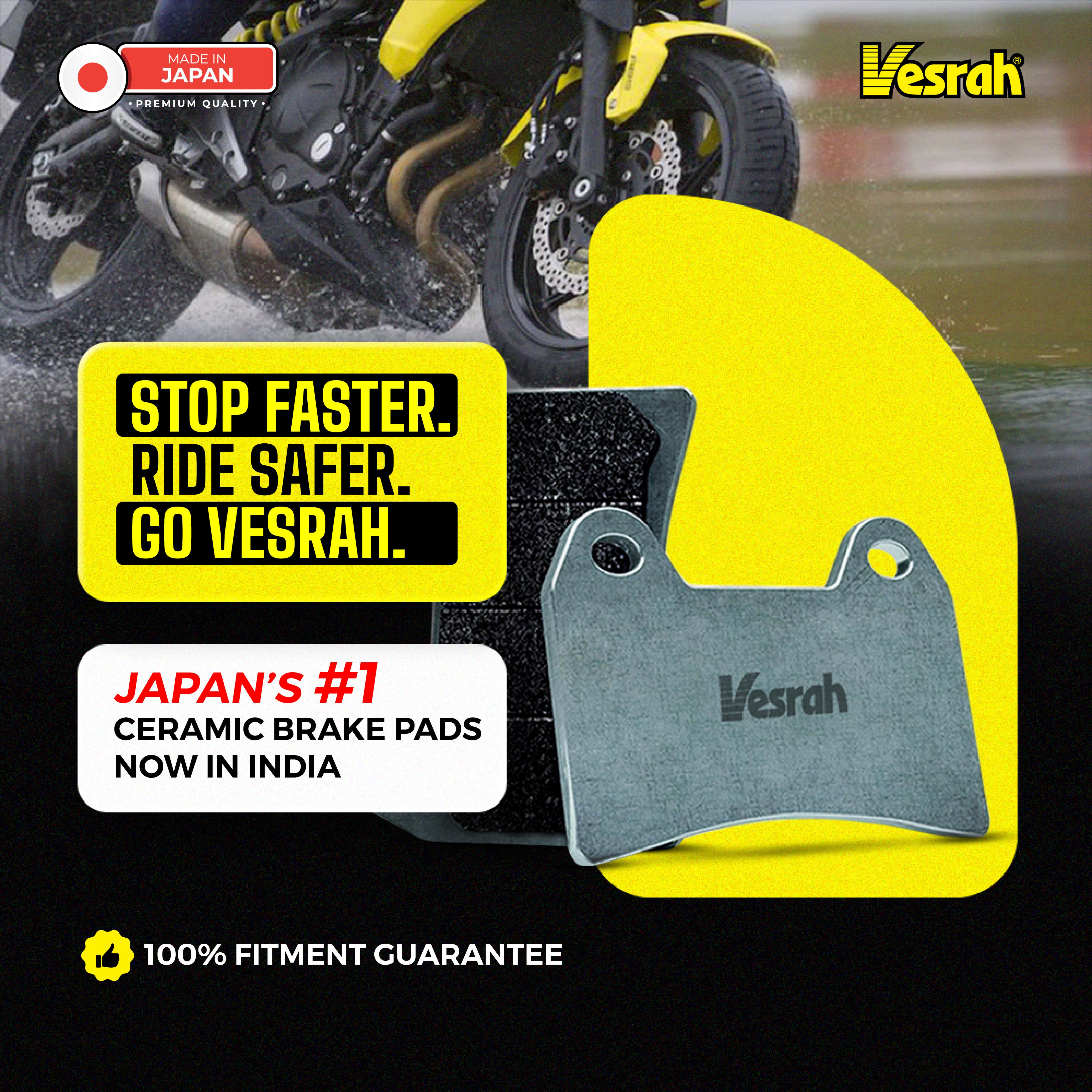 Royal Enfield Classic 350/500 brake pad (Ceramic) – LRL Motors