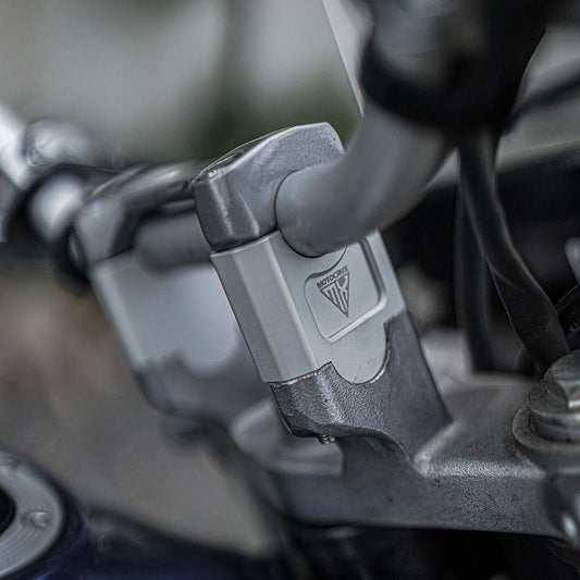 Hero XPULSE 200 - MOTO CRUX HANDLEBAR RISER SILVER - LRL Motors