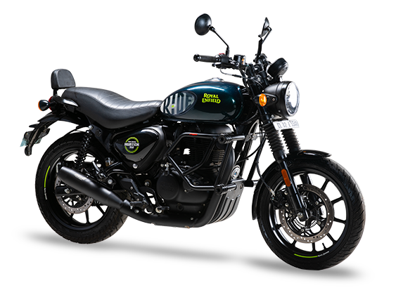 Royal Enfield Hunter 350 Silver Stallion Performance Exhaust ( Shorty )