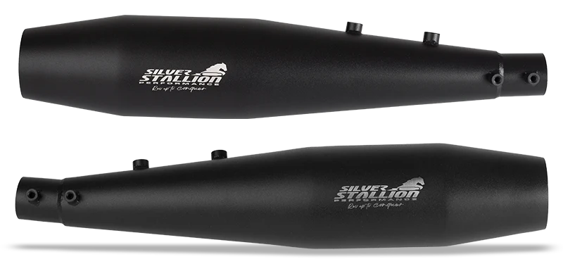 Royal Enfield Interceptor / GT 650 Silver Stallion Performance Exhaust (Twins)
