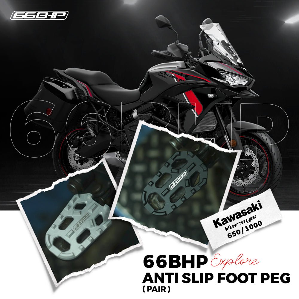 Kawasaki Versys 650 / 1000 66Bhp Anti Slip Foot Peg ( Pair ) LRL Motors