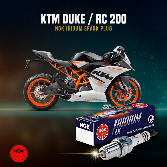 KTM Duke /RC 200 NGK Iridium Spark Plug