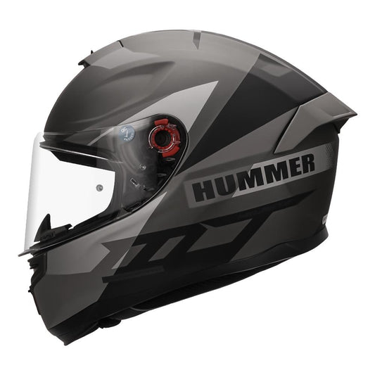 MT Helmet - Hummer QUO Matt Titanium - LRL Motors