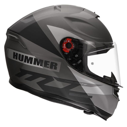 MT Helmet - Hummer QUO Matt Titanium - LRL Motors