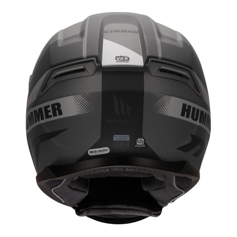 MT Helmet - Hummer QUO Matt Titanium - LRL Motors