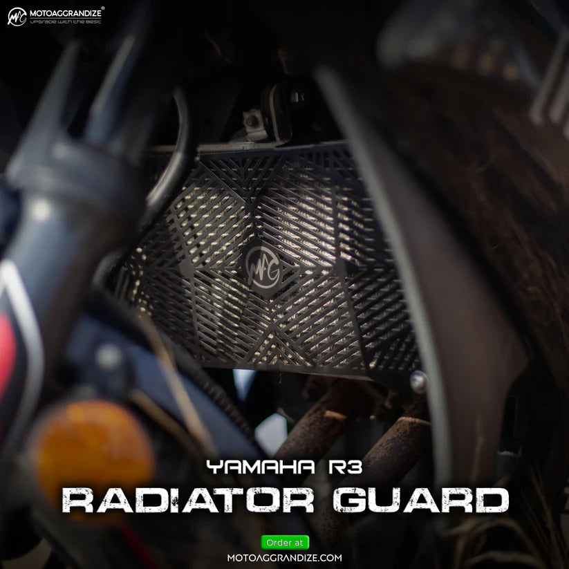 Yamaha R3 Motoaggrandize Radiator guard – LRL Motors
