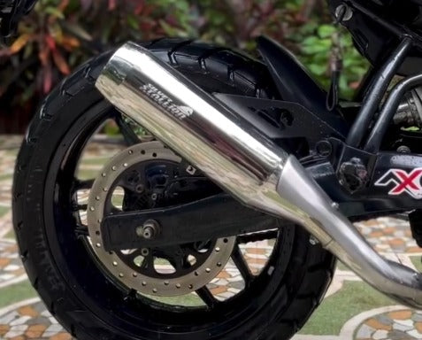 Royal Enfield Himalayan 450 / Guerilla Silver Stallion Performance Exhaust (Cross Country)