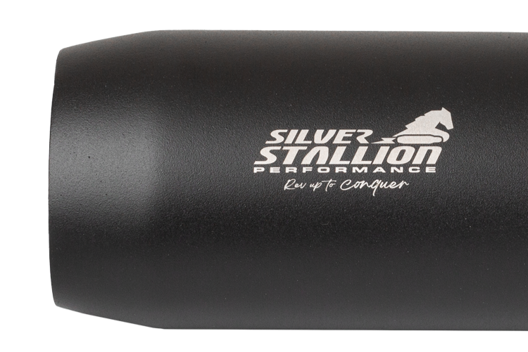 Royal Enfield Super Meteor Silver Stallion Performance Exhaust (Longshot)