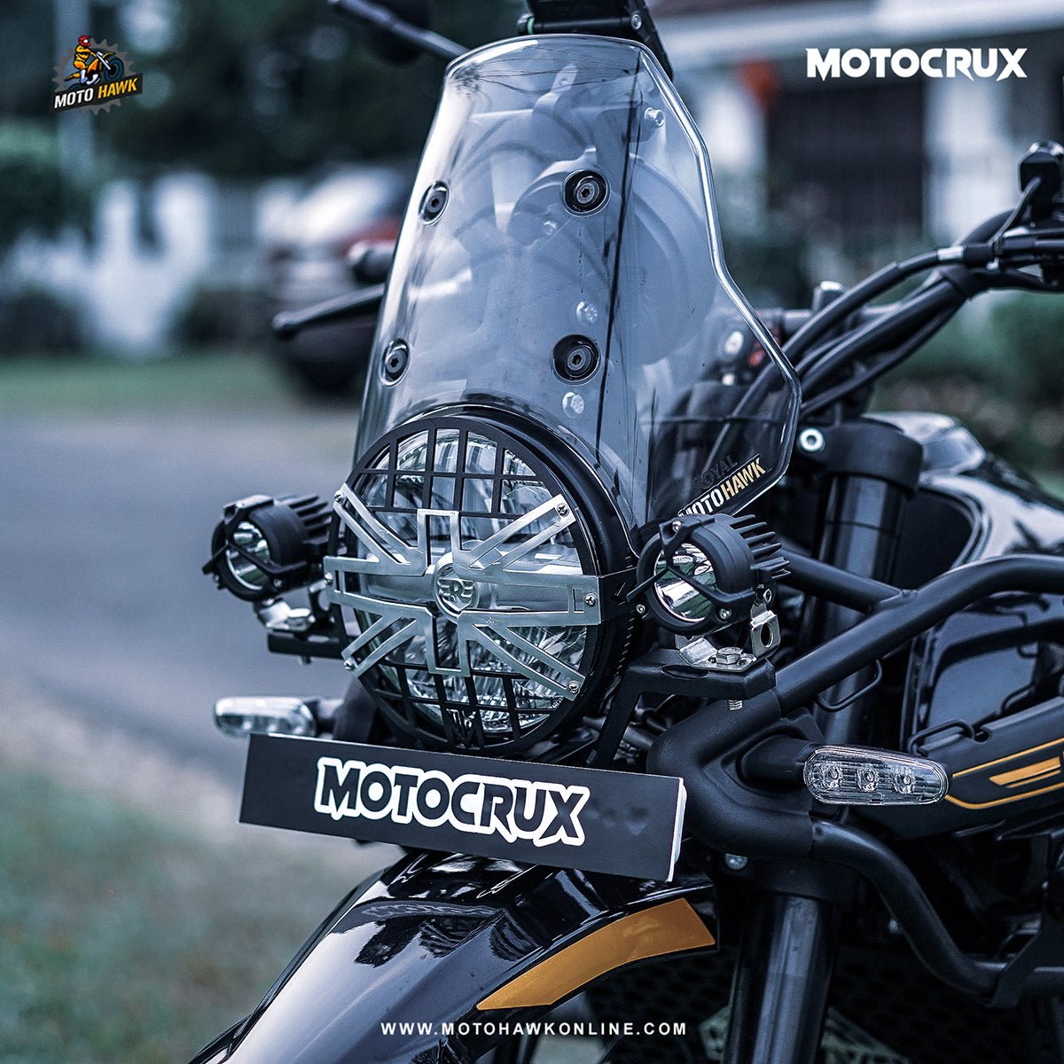 Royal Enfield Himalayan 450 - MOTOCRUX Headlight Grill - LRL Motors