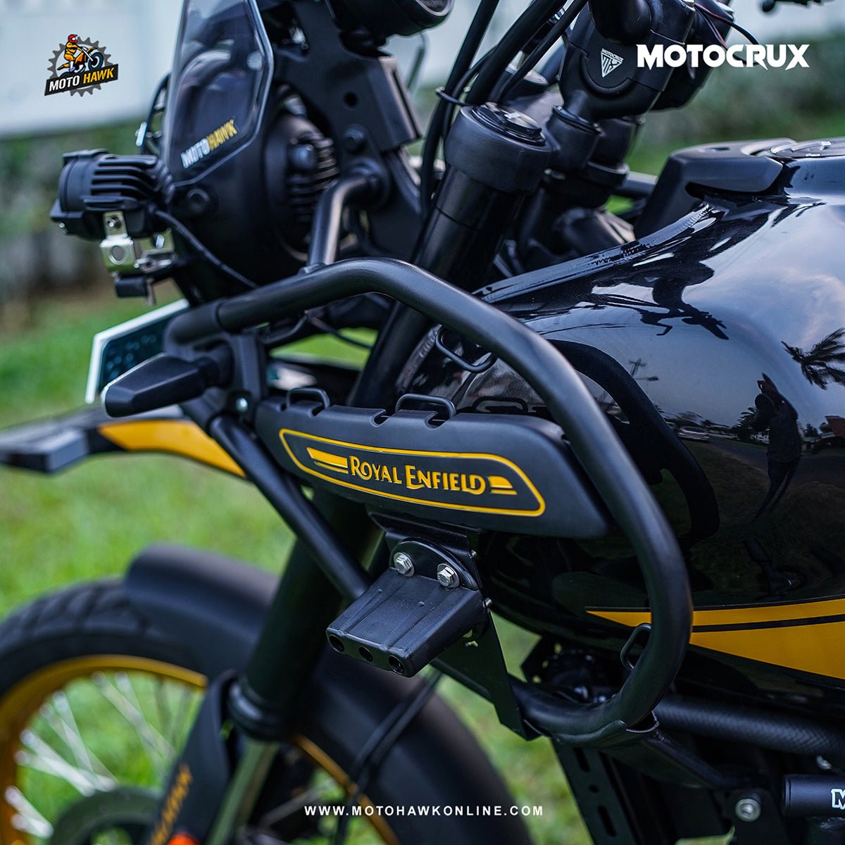 Royal Enfield Himalayan 450 - MOTOCRUX Jerry Can Mount - LRL Motors