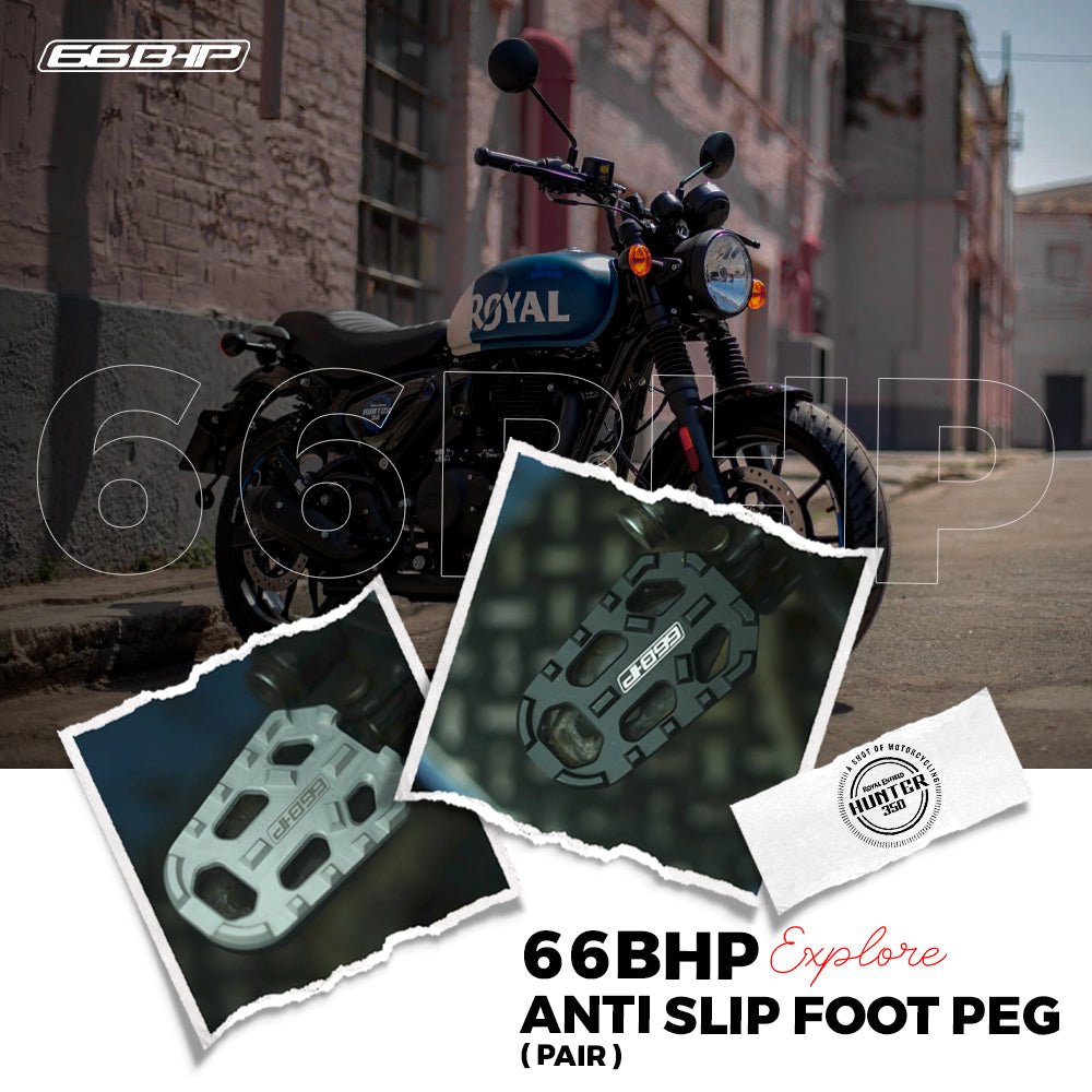 Royal Enfield Hunter 350 66Bhp Anti Slip Foot Peg ( Pair ) LRL Motors