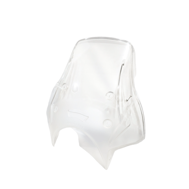 Royal Enfield Hunter 350 - Moto Care Polycarbonate Visor Black - LRL Motors